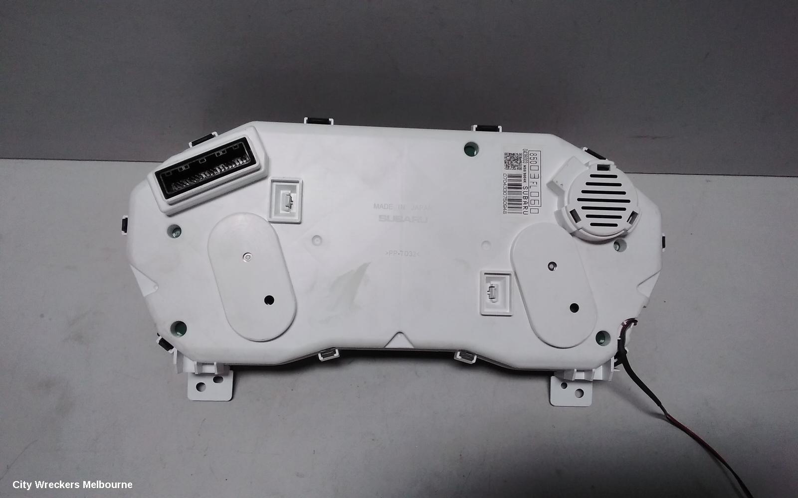 SUBARU IMPREZA INSTRUMENT CLUSTER, INSTRUMENT CLUSTER, AUTO T/M, G5, 11/2016 ONWARDS