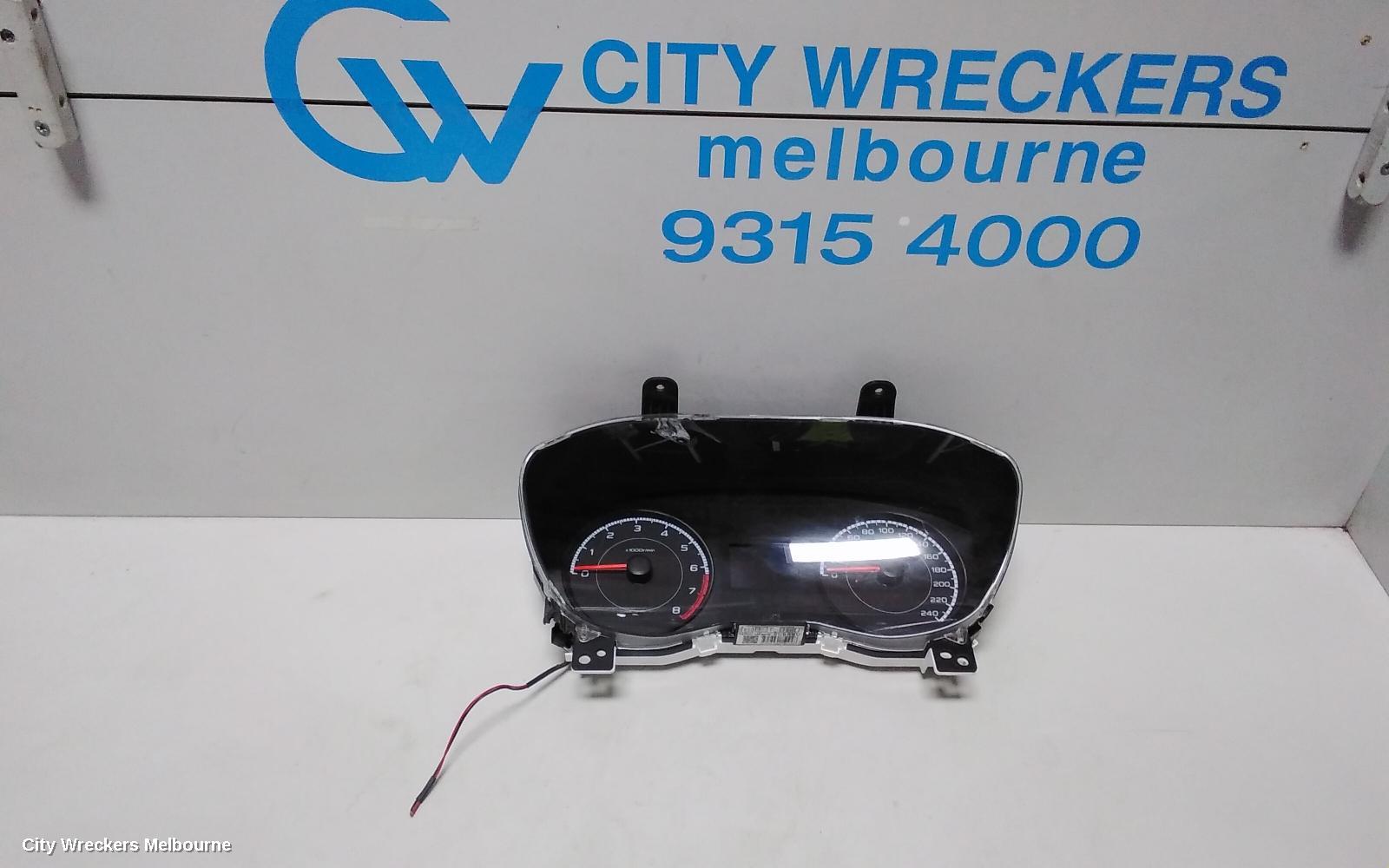 SUBARU IMPREZA INSTRUMENT CLUSTER, INSTRUMENT CLUSTER, AUTO T/M, G5, 11/2016 ONWARDS