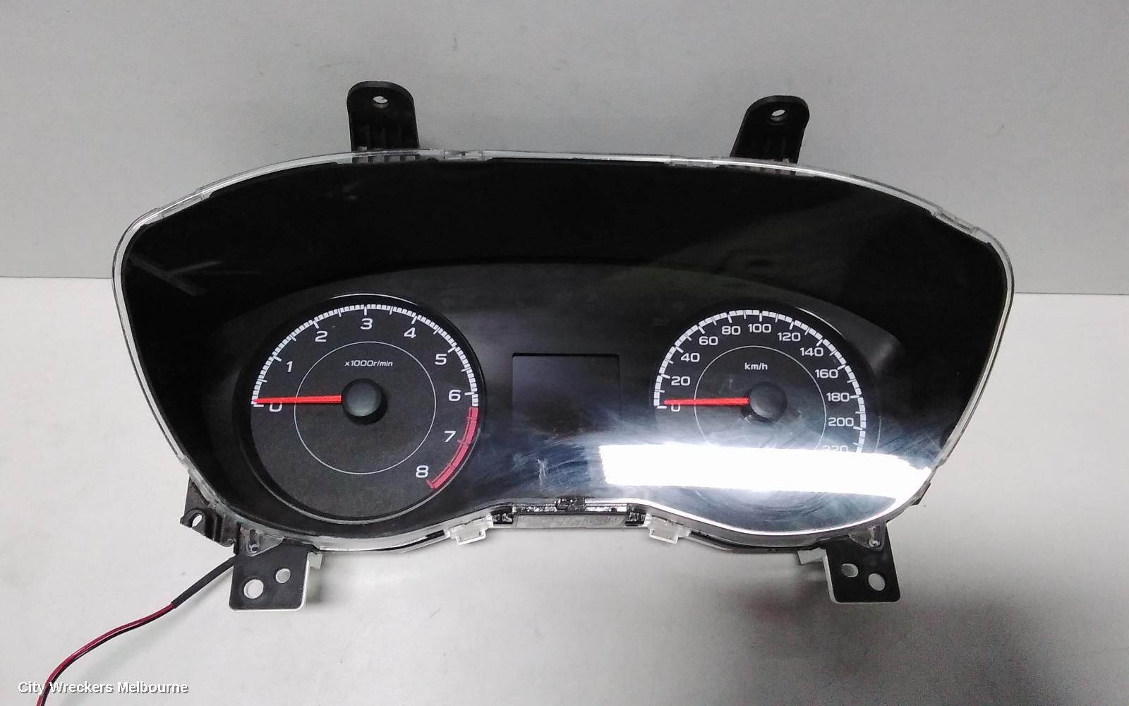 SUBARU IMPREZA INSTRUMENT CLUSTER, INSTRUMENT CLUSTER, AUTO T/M, G5, 11/2016 ONWARDS