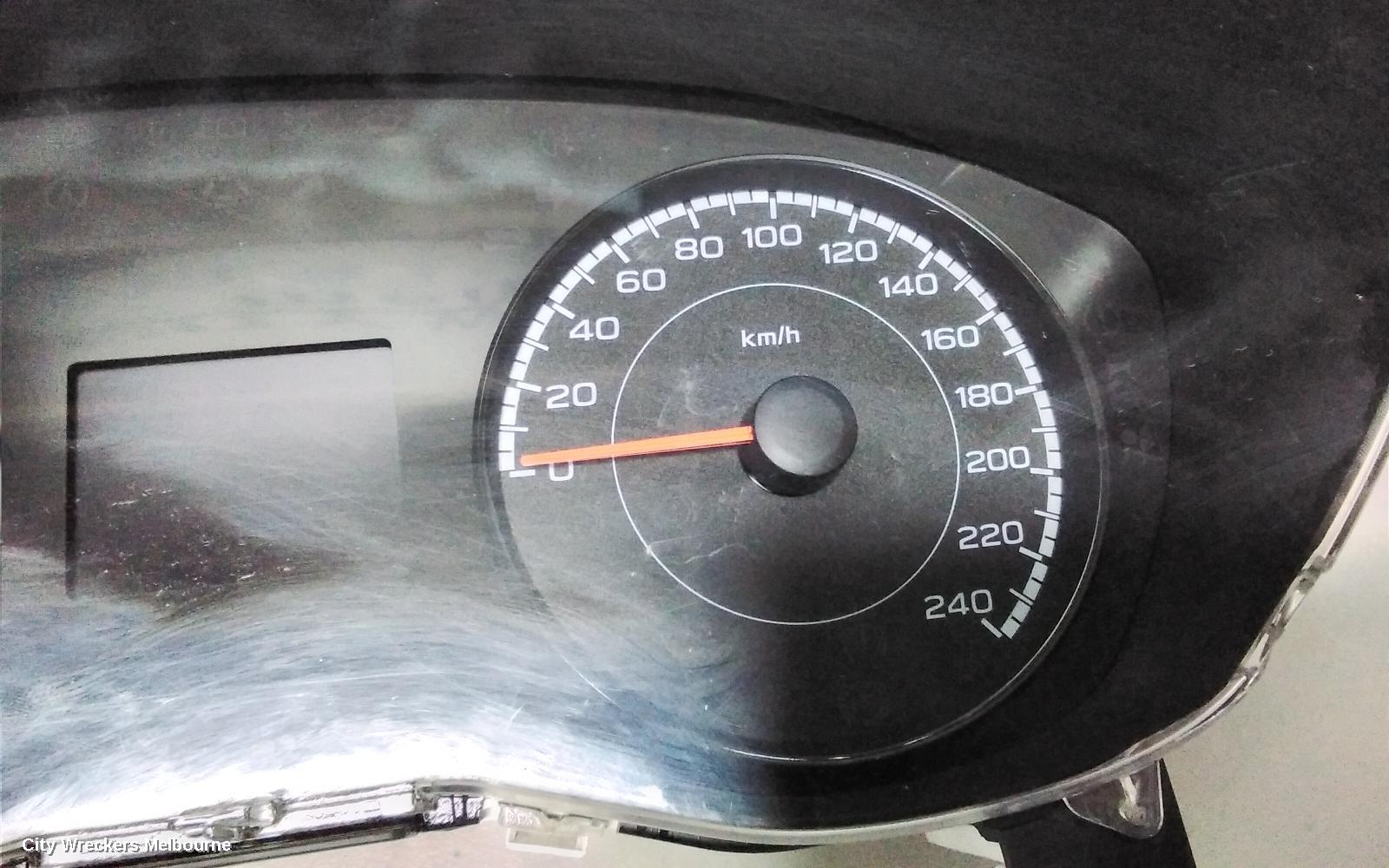 SUBARU IMPREZA INSTRUMENT CLUSTER, INSTRUMENT CLUSTER, AUTO T/M, G5, 11/2016 ONWARDS