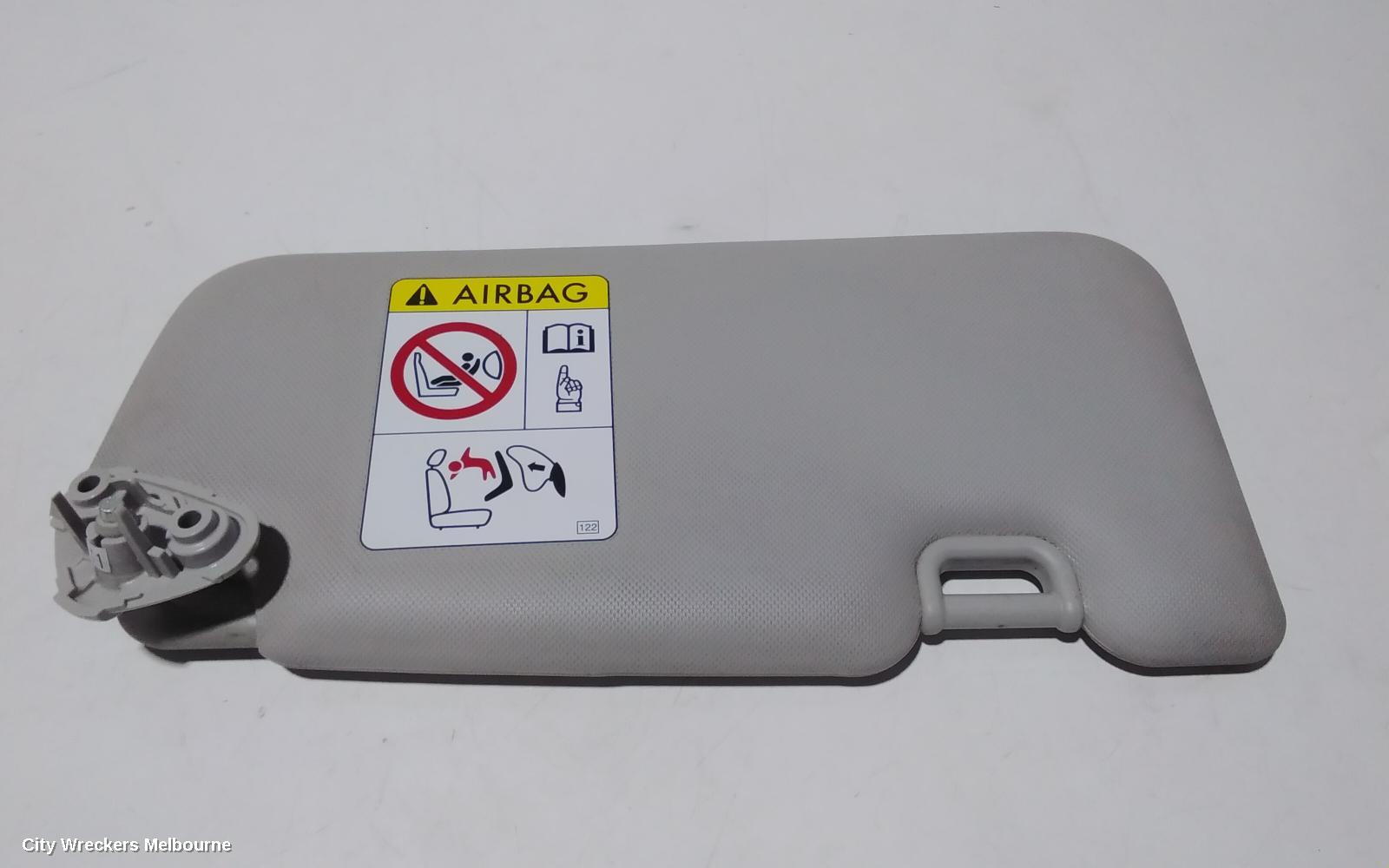 SUBARU IMPREZA SUNVISOR, G5, LH SIDE, NON LIGHT TYPE, 11/2016 ONWARDS