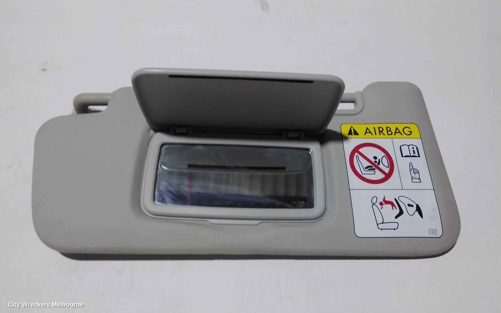 SUBARU IMPREZA SUNVISOR, G5, LH SIDE, NON LIGHT TYPE, 11/2016 ONWARDS