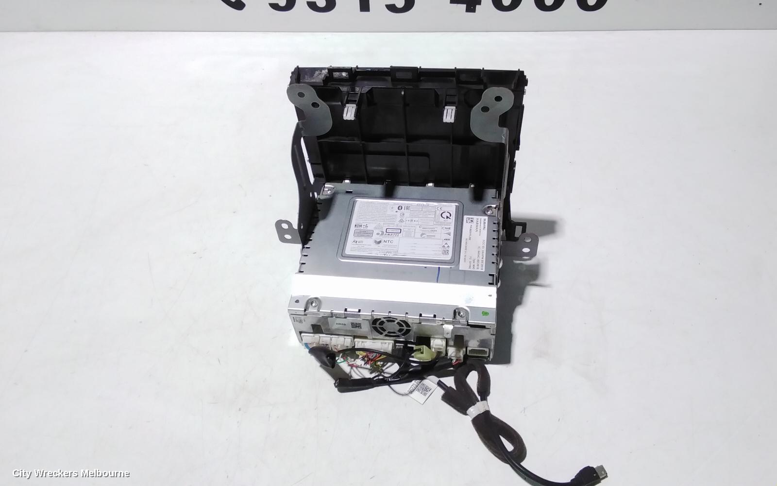 SUBARU IMPREZA RADIO/CD/DVD/SAT/TV, DISPLAY & HEAD UNIT, 6.5IN NON SAT NAV TYPE, G5, 11/2016 ONWARDS