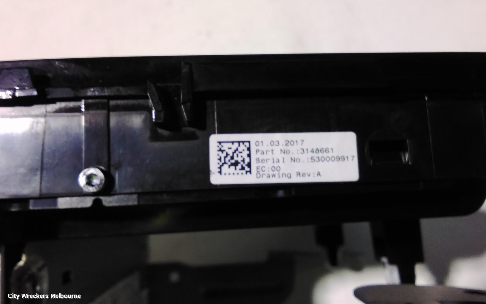 SUBARU IMPREZA RADIO/CD/DVD/SAT/TV, DISPLAY & HEAD UNIT, 6.5IN NON SAT NAV TYPE, G5, 11/2016 ONWARDS