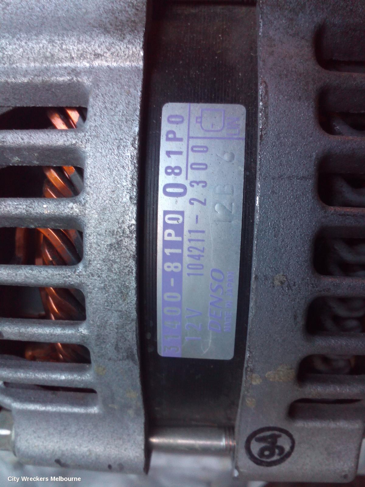 SUZUKI SWIFT ALTERNATOR, PETROL, 1.2, K12C, AZ, 04/2017 ONWARDS