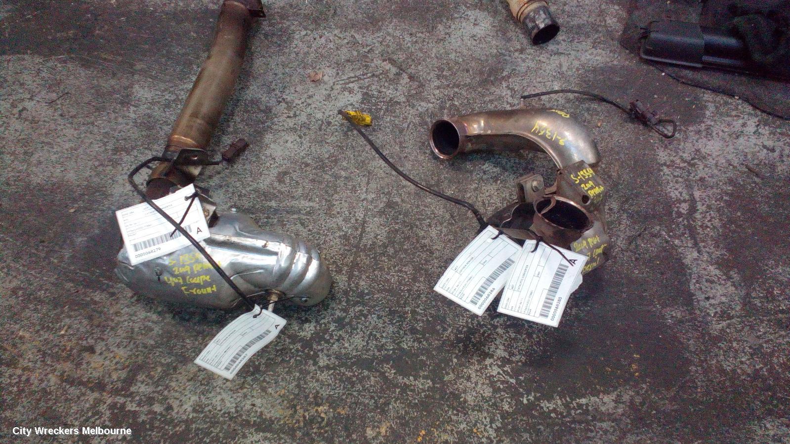 PEUGEOT 407 CATALYTIC CONVERTER, 09/2004 - 06/2011