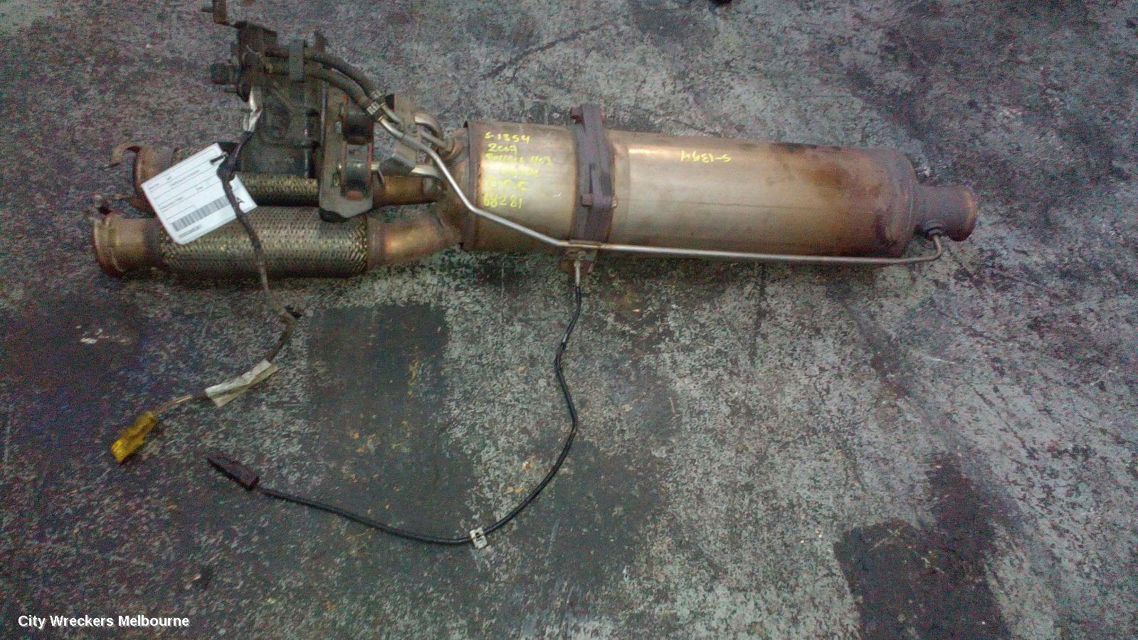 PEUGEOT 407 PARTICULATE FILTER/DPF