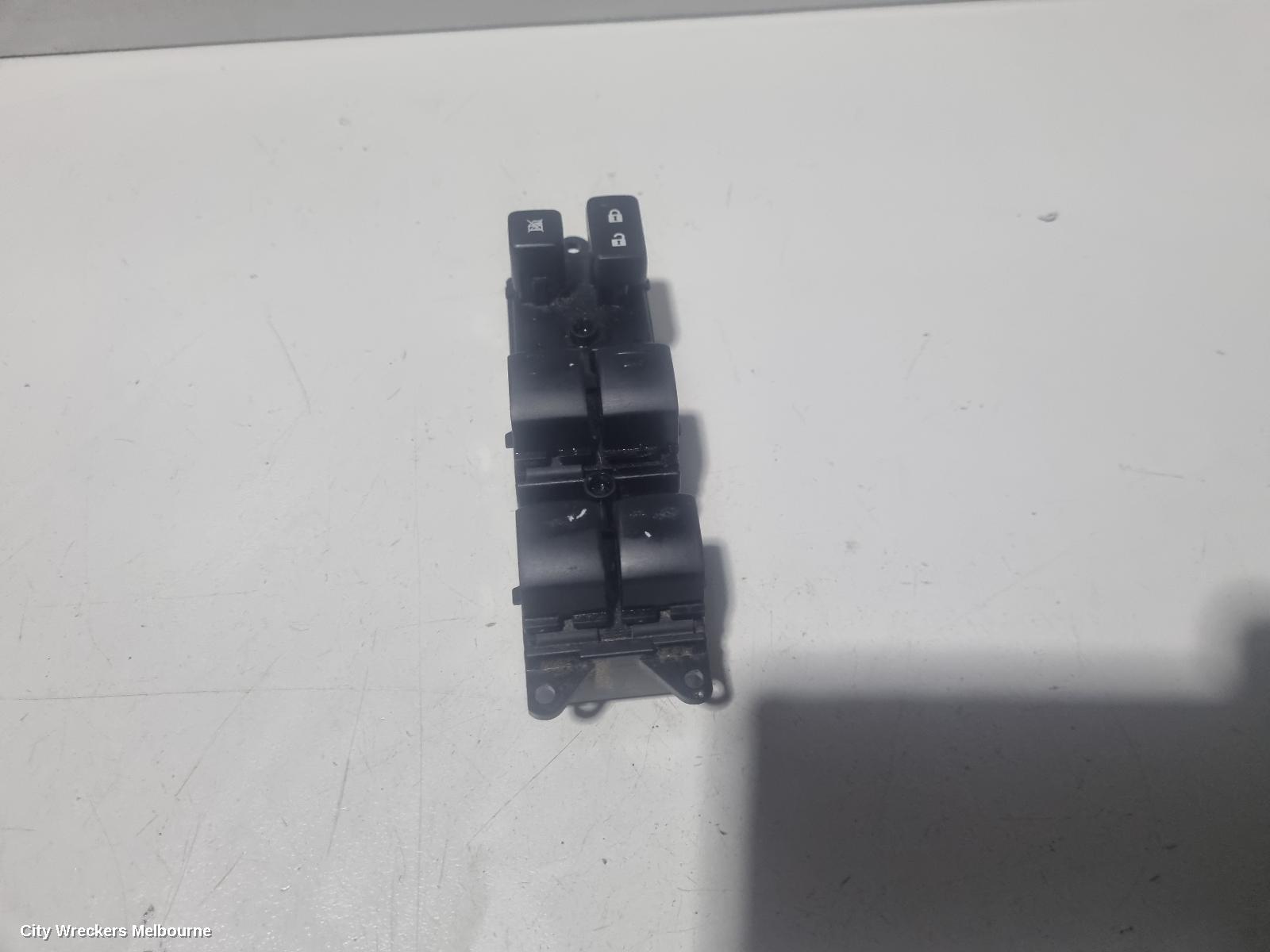 MITSUBISHI OUTLANDER PWR DR WIND SWITCH, RH FRONT (MASTER SWITCH), ZJ, 10/2012 - 03/2015