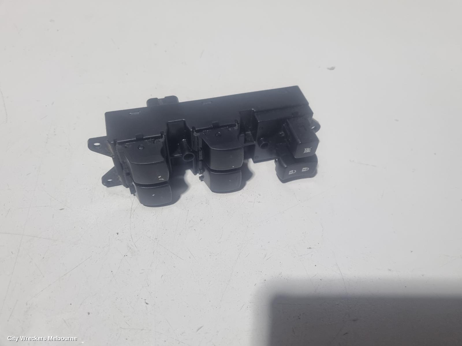 MITSUBISHI OUTLANDER PWR DR WIND SWITCH, RH FRONT (MASTER SWITCH), ZJ, 10/2012 - 03/2015
