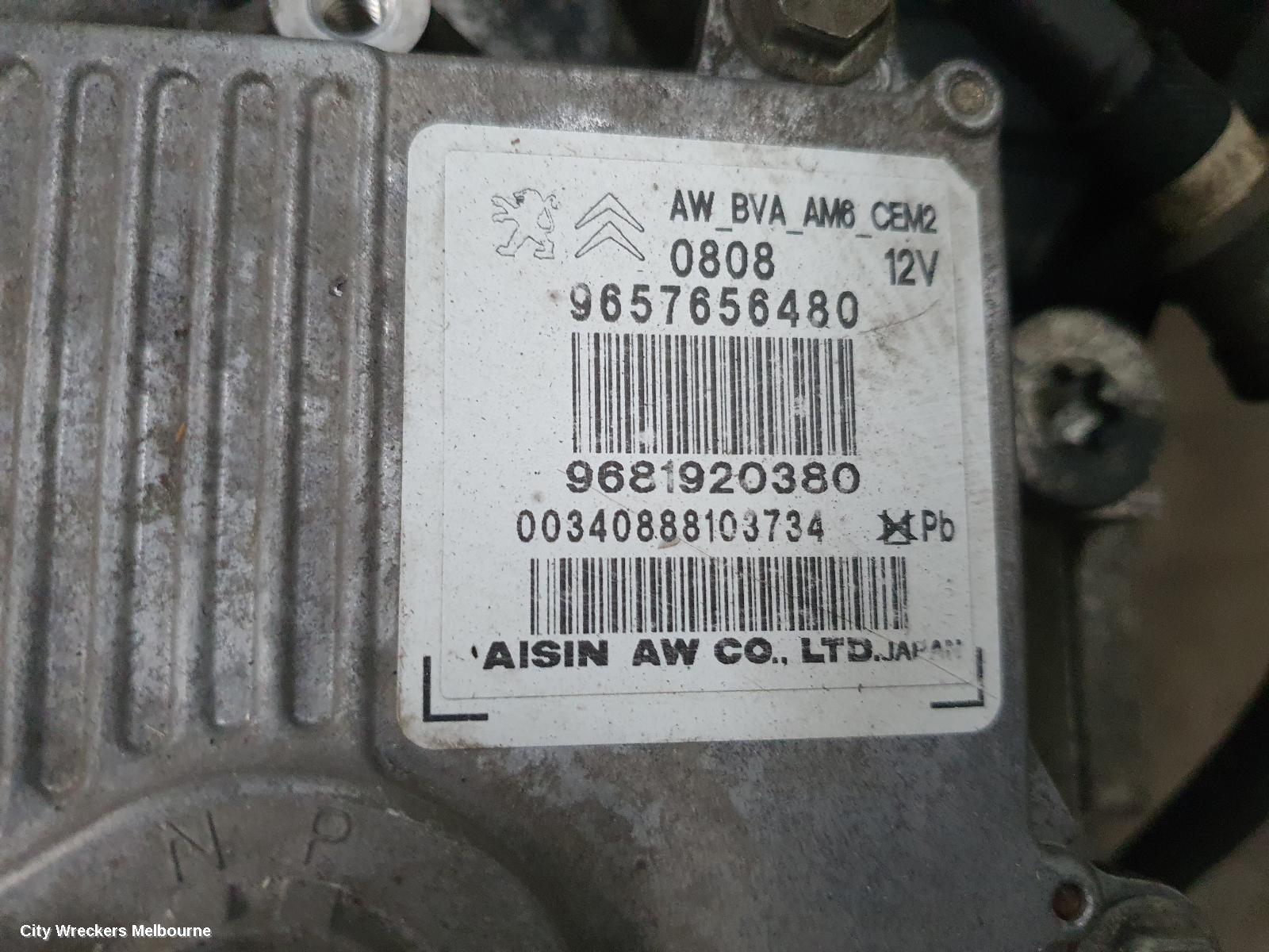 PEUGEOT 407 TRANS/GEARBOX, AUTO, DIESEL, 2.7, TURBO, 07/2006 - 06/2011
