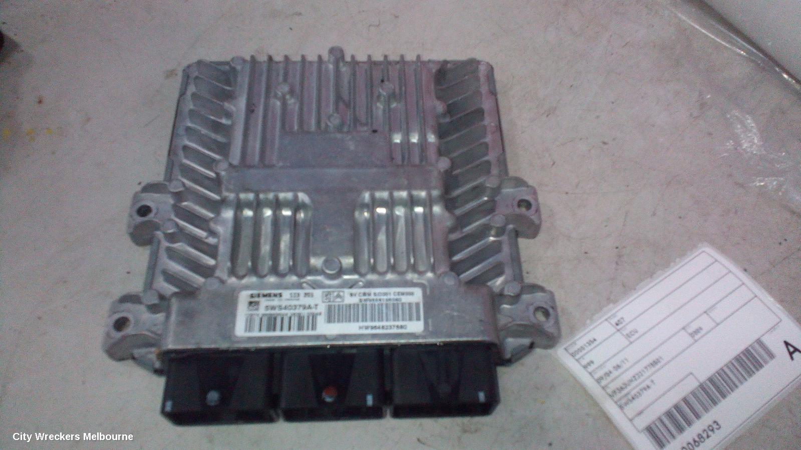 PEUGEOT 407 ECU, 09/2004 - 06/2011