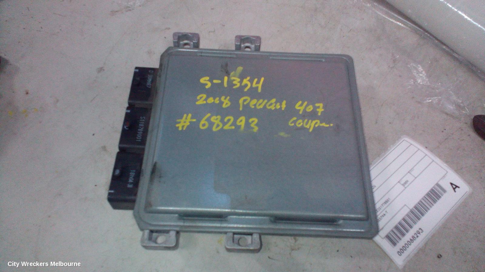 PEUGEOT 407 ECU, 09/2004 - 06/2011