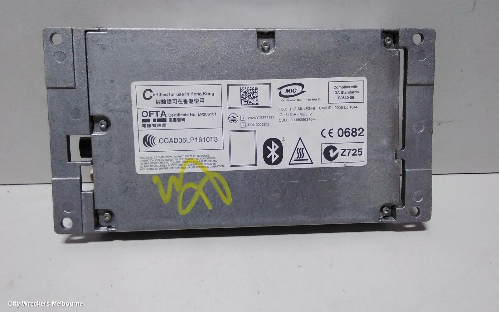 BMW 5 SERIES RADIO/CD/DVD/SAT/TV, BLUETOOTH MODULE***USE ECU PART TYPE***
