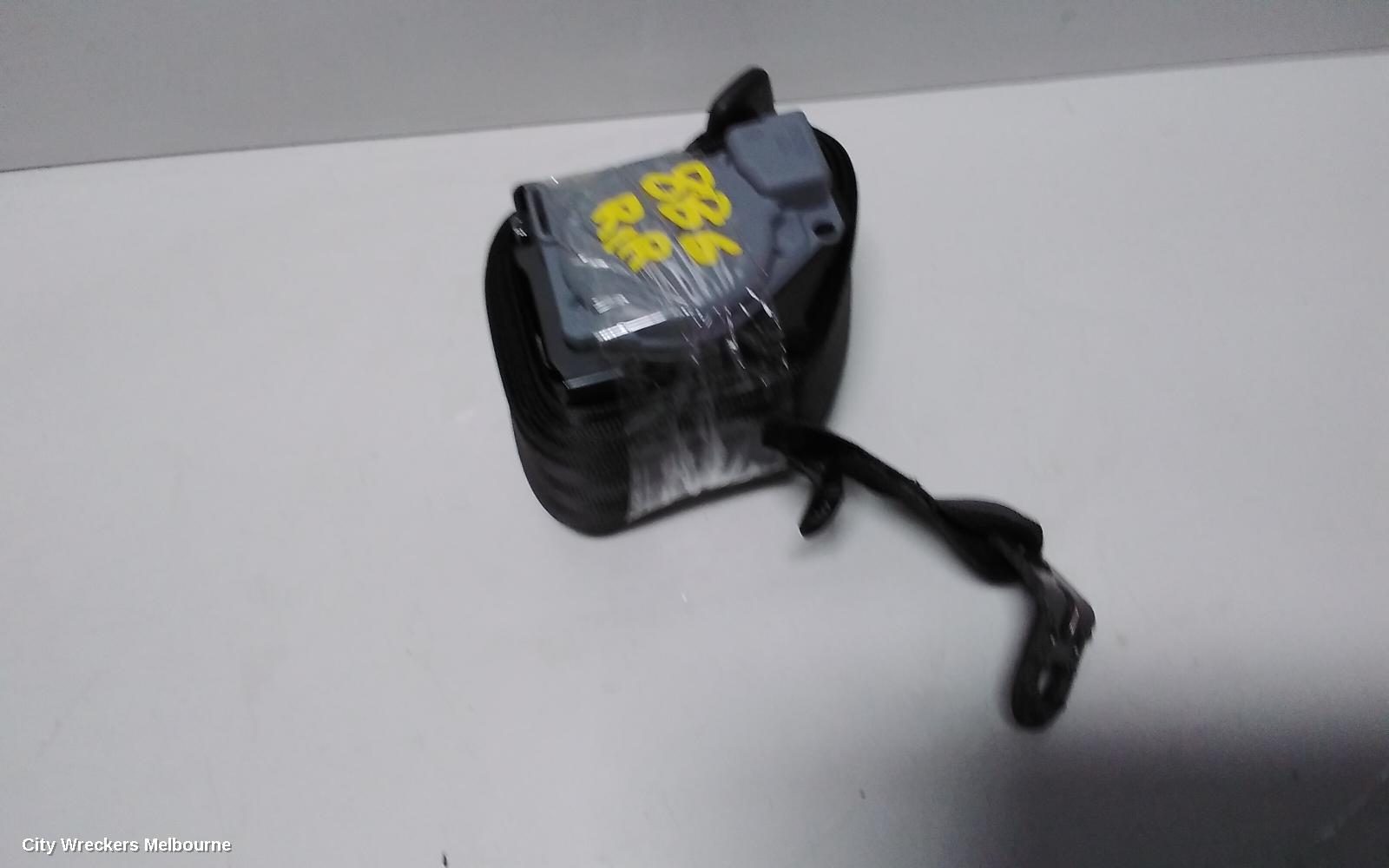 AUDI A1 SEATBELT/STALK, RH REAR, SEAT BELT ONLY, 5DR HATCH, 8X, 03/2012 - 10/2018