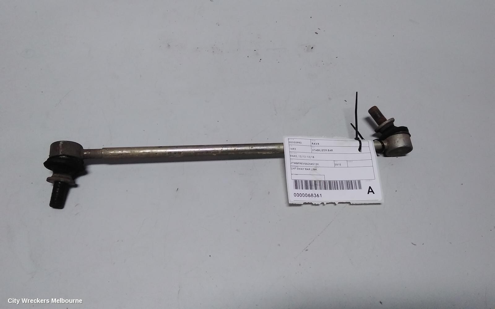 TOYOTA RAV4 STABILISER BAR, XA40, 12/2012 - 12/2018