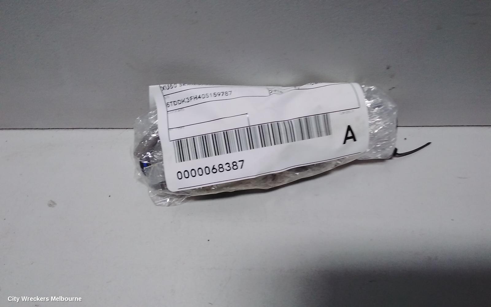 TOYOTA KLUGER OXYGEN SENSOR, XU50 SERIES, 03/2014 - 02/2021