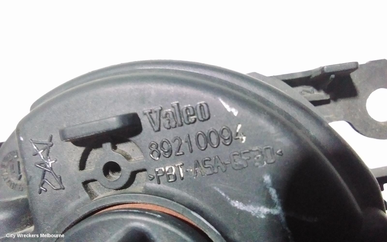 RENAULT MEGANE RIGHT INDICATOR/FOG/SIDE, BUMPER FOGLAMP, X32/B95/K95, 5DR HATCH/WAGON, 09/2010 - 06/2013