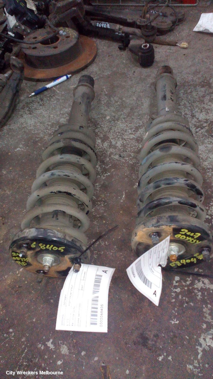 HONDA ODYSSEY LEFT FRONT STRUT, RB1, 07/2004 - 03/2009