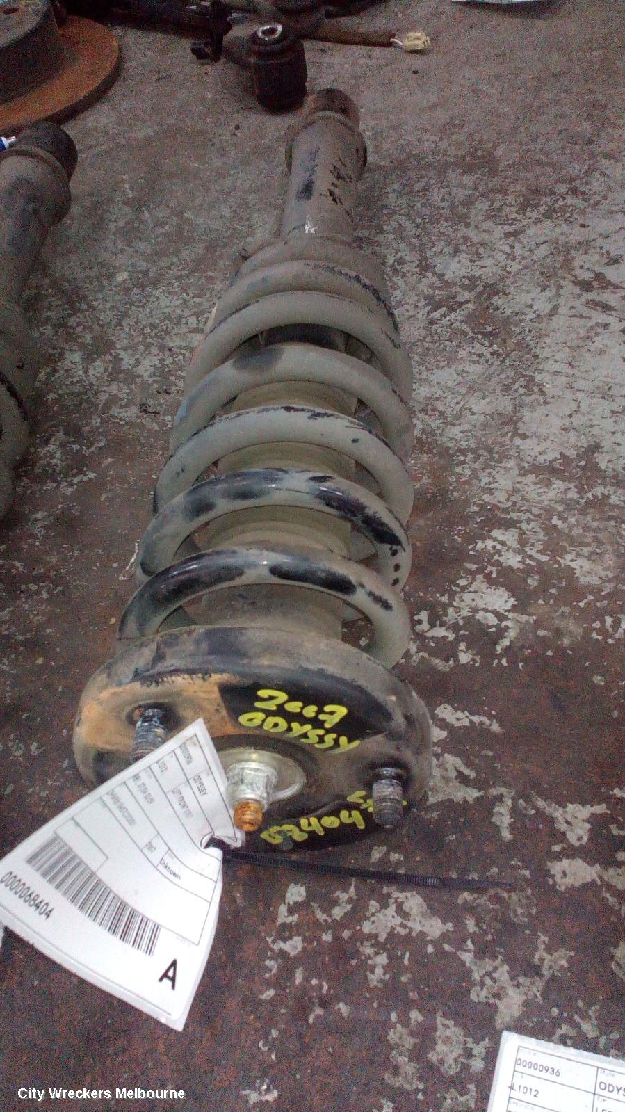 HONDA ODYSSEY LEFT FRONT STRUT, RB1, 07/2004 - 03/2009