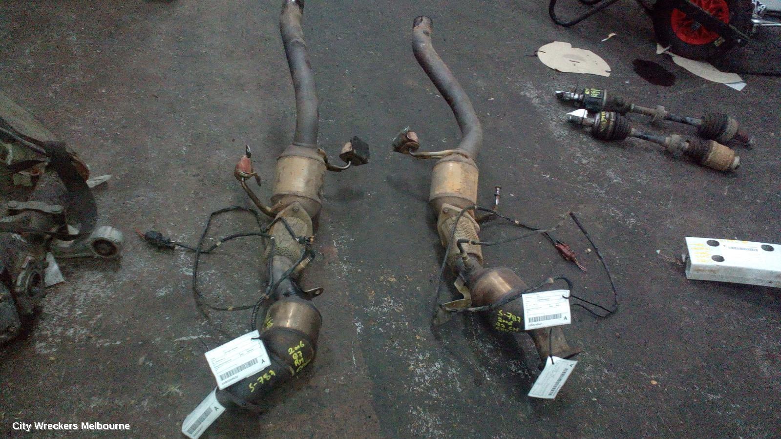 AUDI Q7 CATALYTIC CONVERTER, DOWNPIPE-CAT TYPE, 4.2, PETROL, BAR CODE, RH SIDE, 4L, 09/2006 - 08/2010
