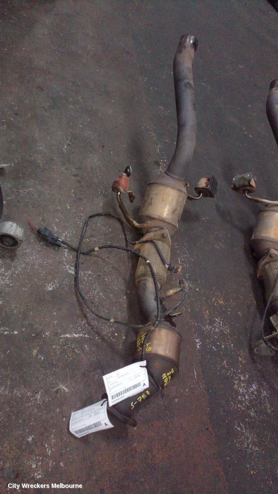 AUDI Q7 CATALYTIC CONVERTER, DOWNPIPE-CAT TYPE, 4.2, PETROL, BAR CODE, RH SIDE, 4L, 09/2006 - 08/2010