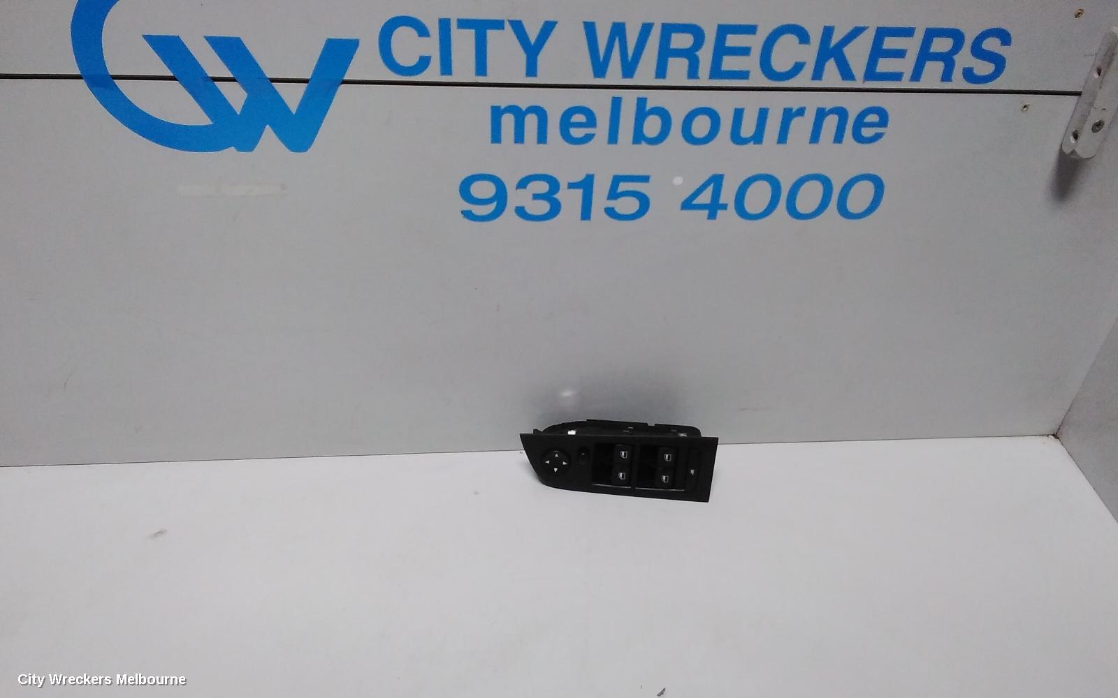 BMW 3 SERIES PWR DR WIND SWITCH, RH FRONT (MASTER SWITCH), E90, SEDAN, 03/2005 - 01/2012
