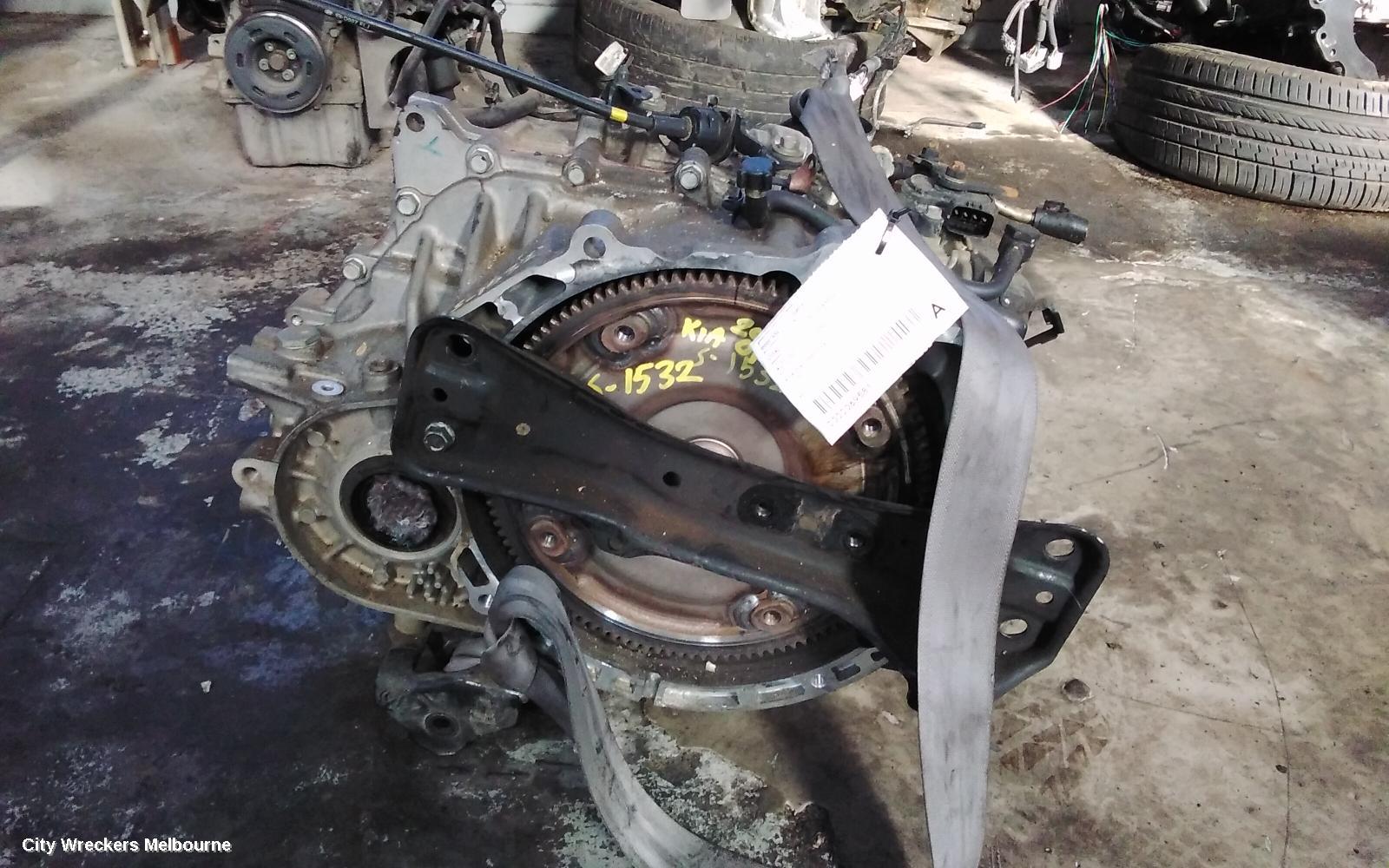 KIA OPTIMA TRANS/GEARBOX, AUTO, PETROL, 2.4, G4KJ, TF, 01/2011 - 09/2013