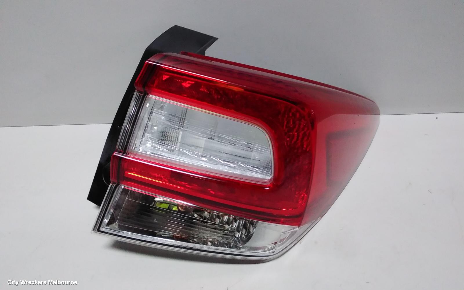 SUBARU IMPREZA RIGHT TAILLIGHT, G5, W/ CHROME INSERT TYPE, HATCH, 11/2016 - 02/2020