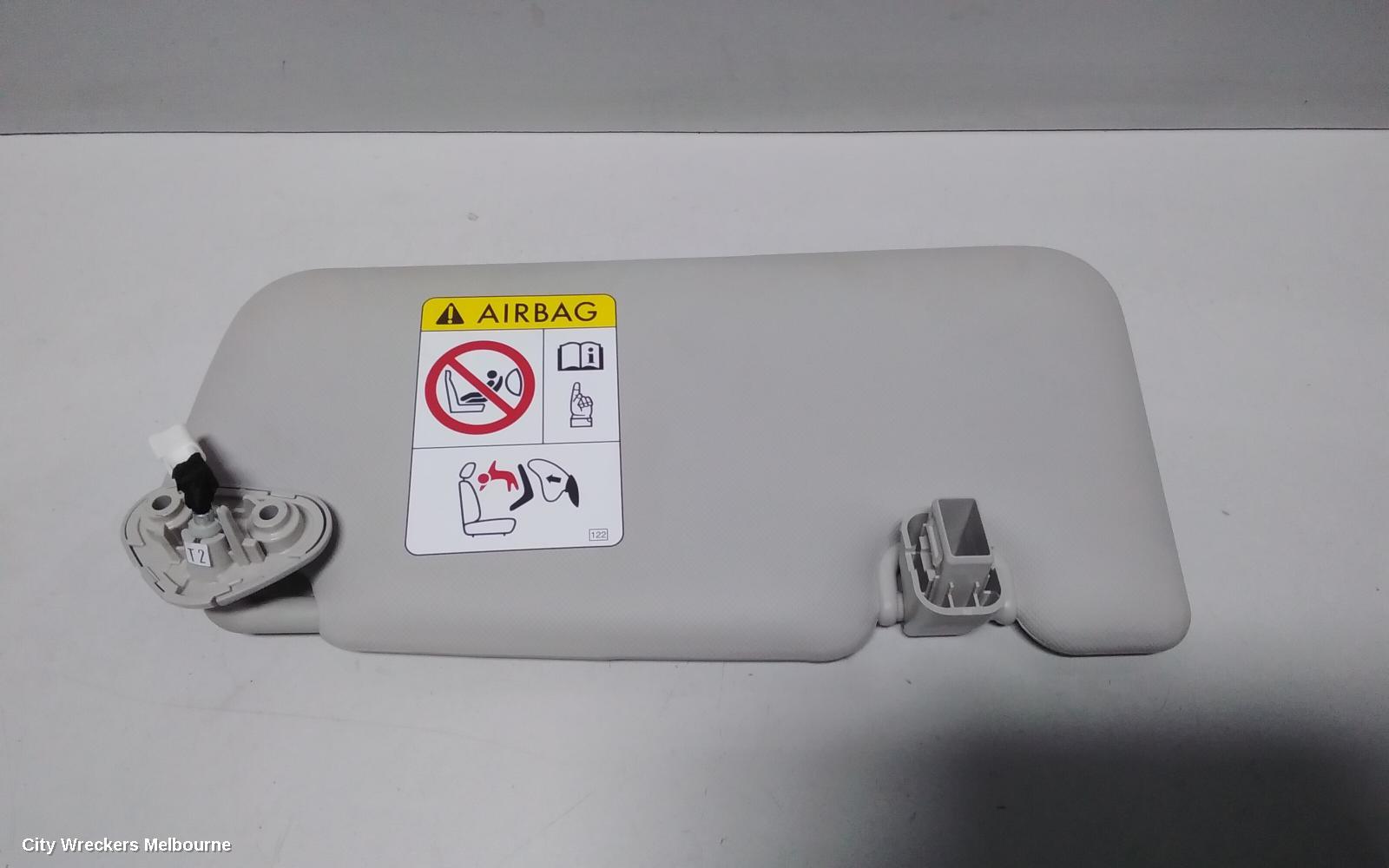SUBARU IMPREZA SUNVISOR, G5, LH SIDE, W/ LIGHT TYPE, 11/2016 ONWARDS