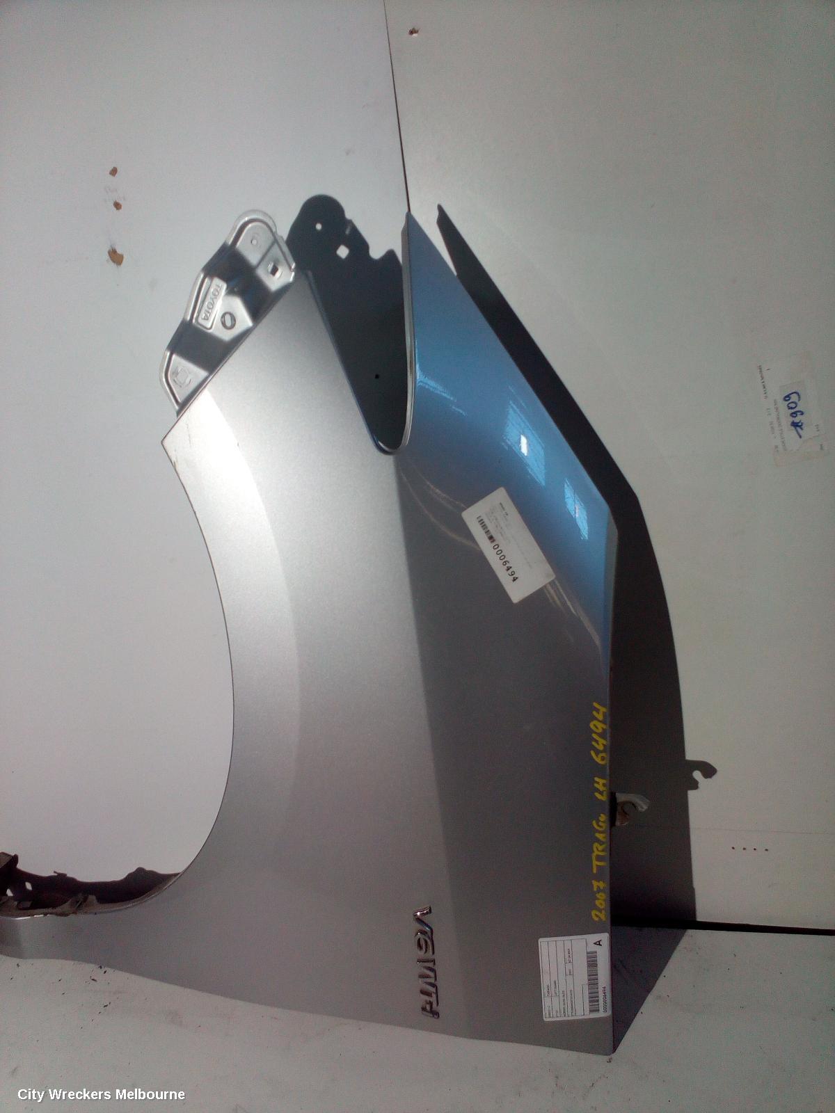 TOYOTA TARAGO LEFT GUARD, ACR50R, 03/2006 - 06/2020