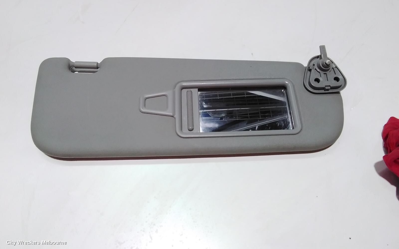 KIA OPTIMA SUNVISOR, TF, RH SIDE, 01/2011 - 10/2015
