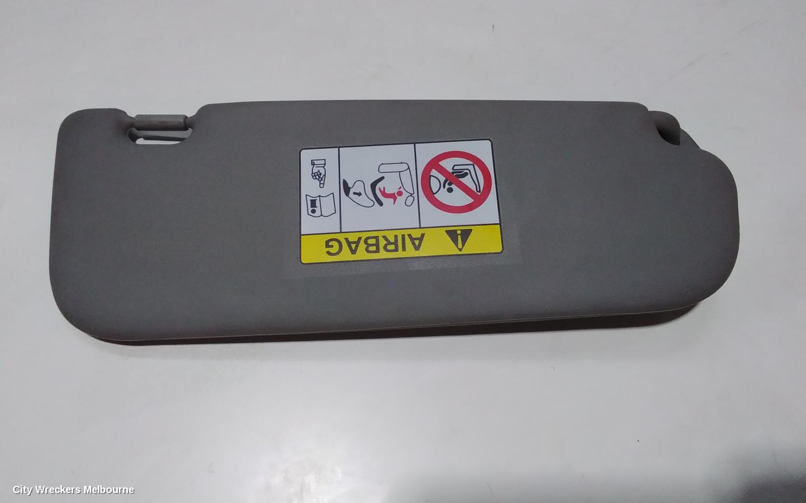 KIA OPTIMA SUNVISOR, TF, LH SIDE, 01/2011 - 10/2015