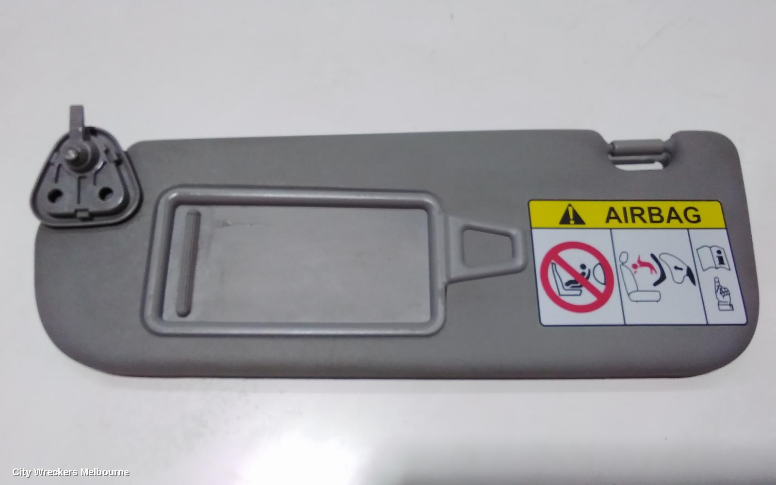 KIA OPTIMA SUNVISOR, TF, LH SIDE, 01/2011 - 10/2015