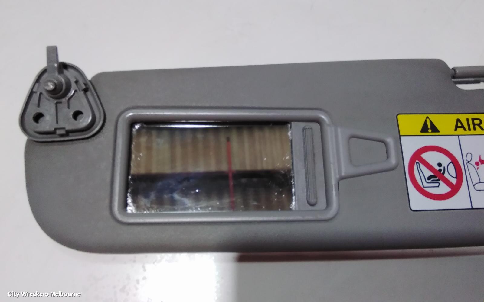 KIA OPTIMA SUNVISOR, TF, LH SIDE, 01/2011 - 10/2015