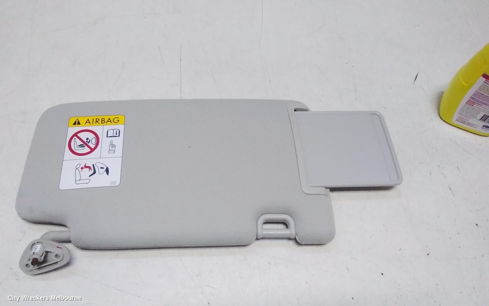 SUBARU FORESTER SUNVISOR, LH SIDE, SJ, NON EYESIGHT CAMERA TYPE, 12/2012 - 08/2018