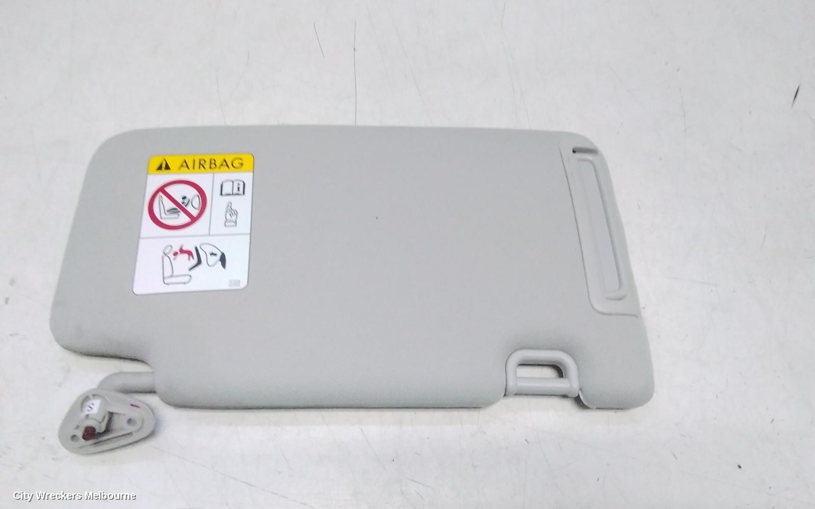 SUBARU FORESTER SUNVISOR, LH SIDE, SJ, NON EYESIGHT CAMERA TYPE, 12/2012 - 08/2018