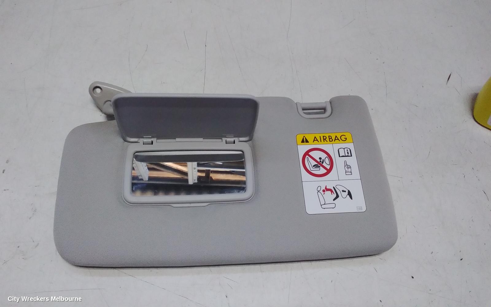 SUBARU FORESTER SUNVISOR, LH SIDE, SJ, NON EYESIGHT CAMERA TYPE, 12/2012 - 08/2018