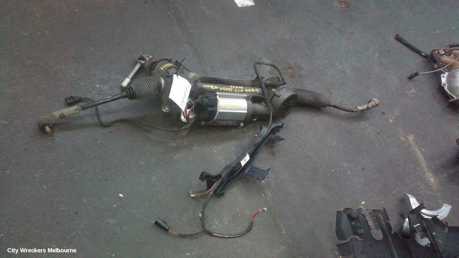 SKODA OCTAVIA STEERING BOX/RACK, 1Z, 05/2009 - 10/2013