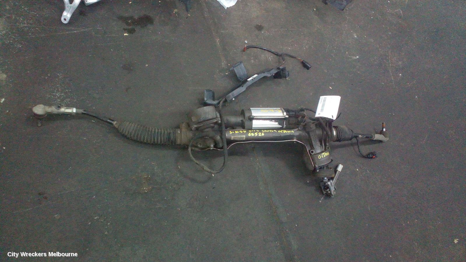 SKODA OCTAVIA STEERING BOX/RACK, 1Z, 05/2009 - 10/2013