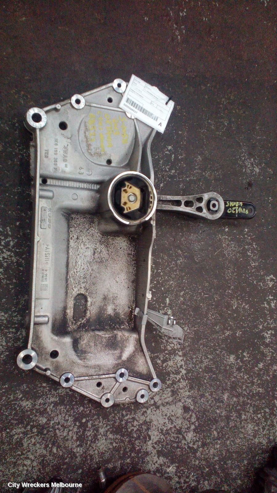 SKODA OCTAVIA FRT XMEMBER/CRADLE, 1Z, 01/2004 - 10/2013