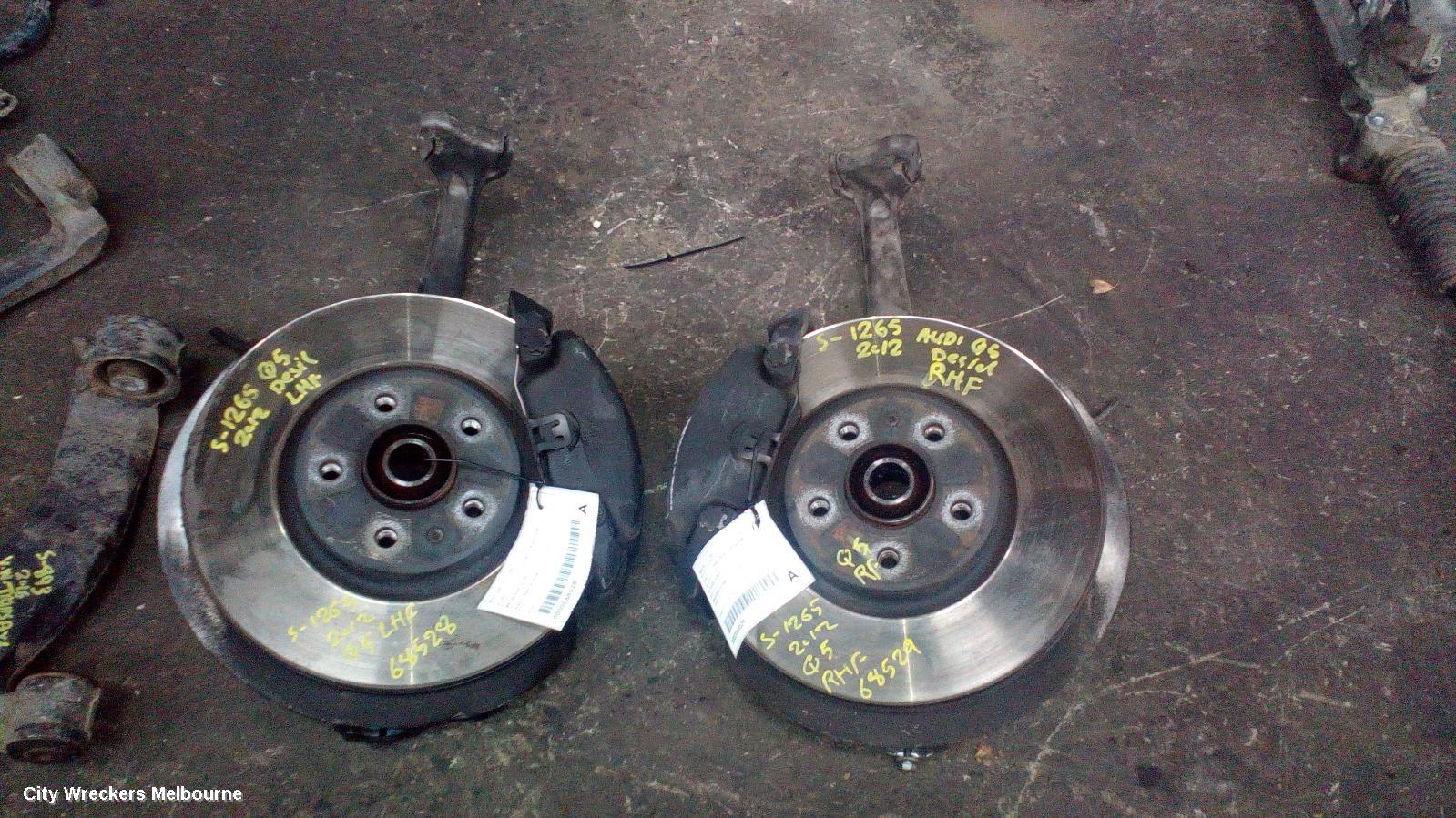 AUDI Q5 LEFT FRONT HUB ASSEMBLY, 8R, Q5/SQ5, 03/2009 - 01/2017