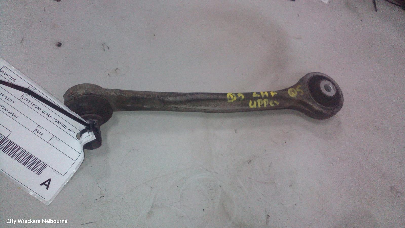AUDI Q5 LEFT FRONT UPPER CONTROL ARM, FRONT, 8R, 03/2009 - 01/2017