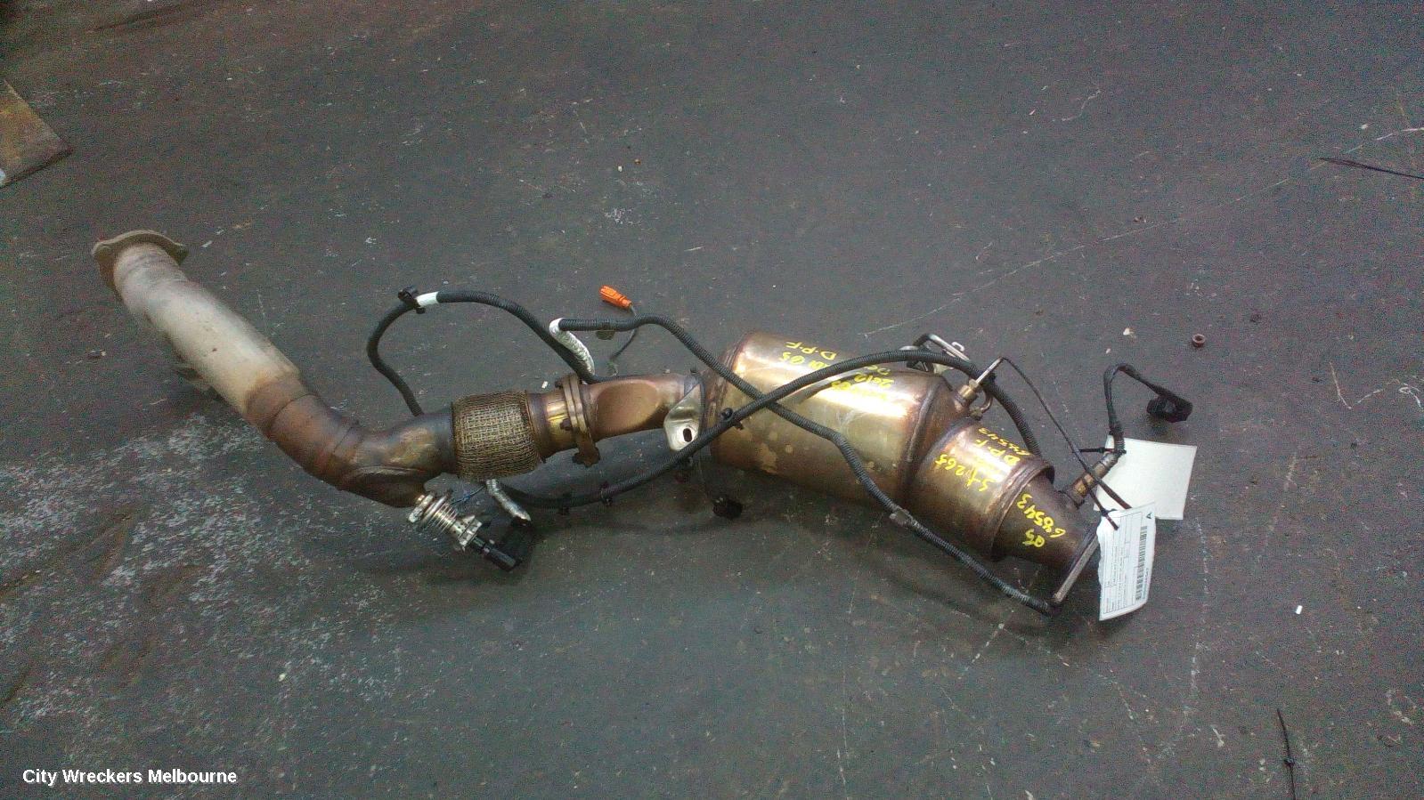 AUDI Q5 PARTICULATE FILTER/DPF, DIESEL, 2.0, CGLB CODE, 8R, 03/2009 - 10/2012