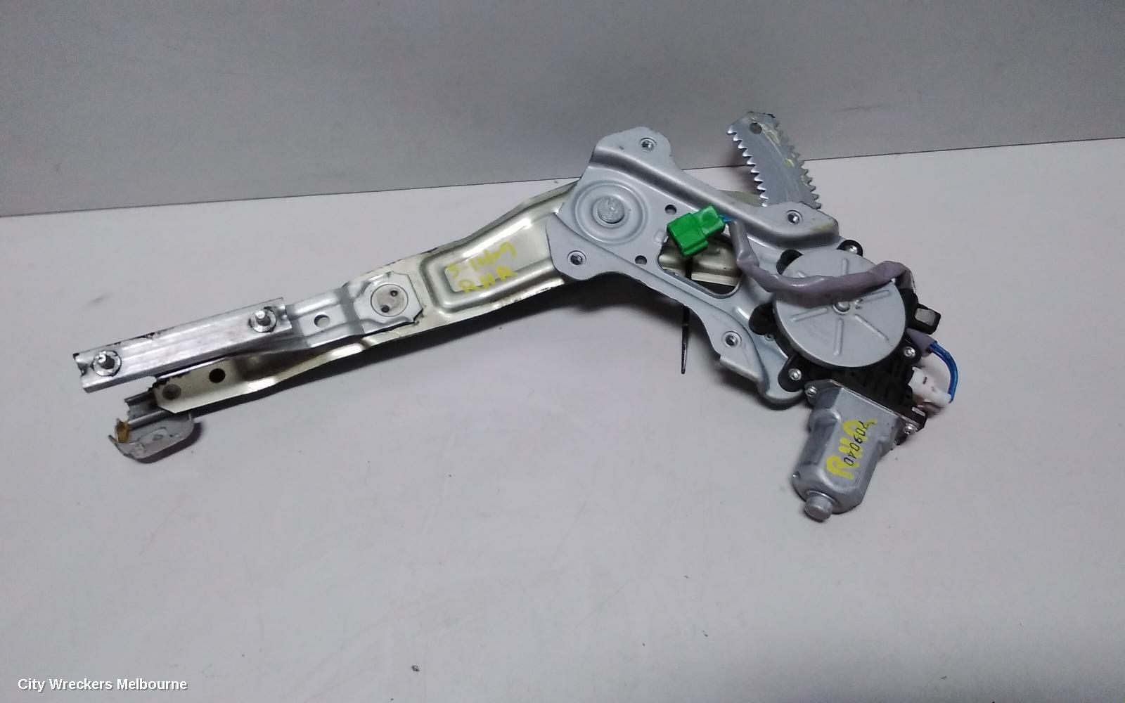 SUBARU FORESTER RIGHT REAR WND REG/MOTOR, POWER, 06/2005 - 02/2008