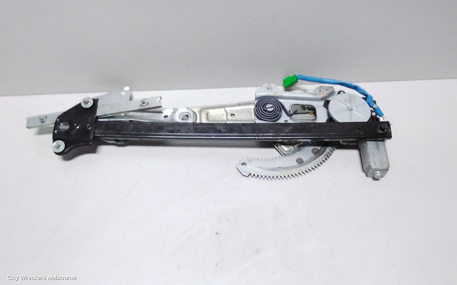 SUBARU FORESTER LEFT FRONT WINDOW REG/MOTOR, POWER, SG, 07/2002 - 02/2008