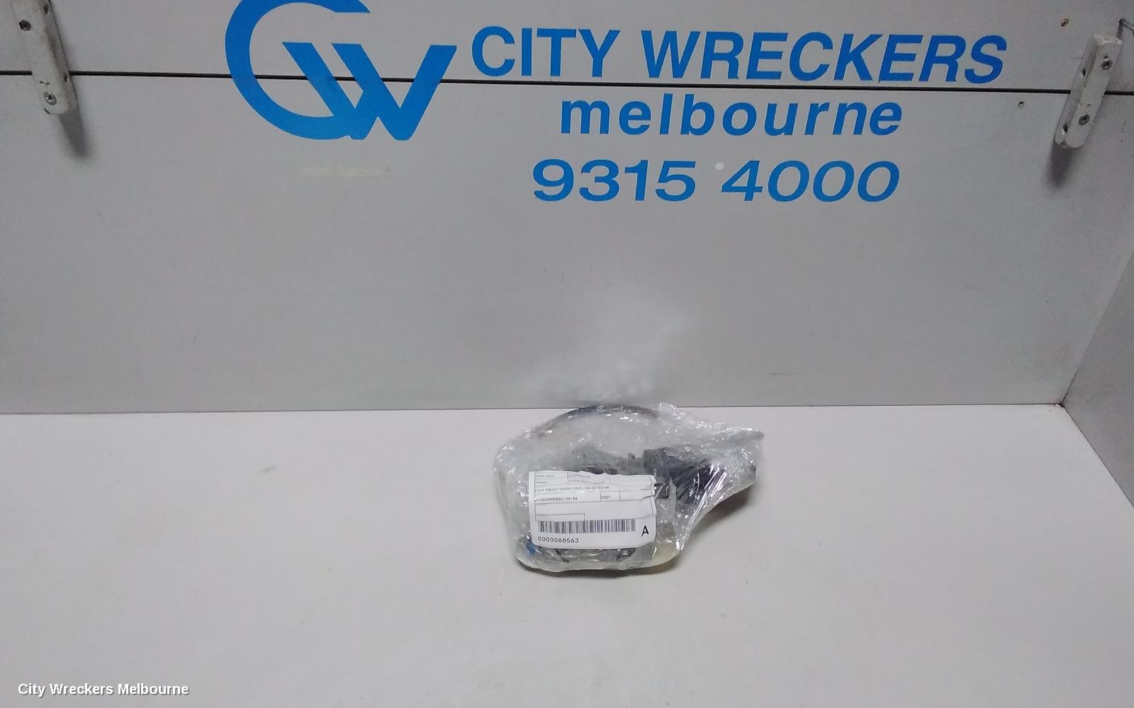 SUBARU FORESTER DOOR/BOOT/GATE LOCK, LEFT FRONT DOOR LOCK, 06/2005 - 02/2008