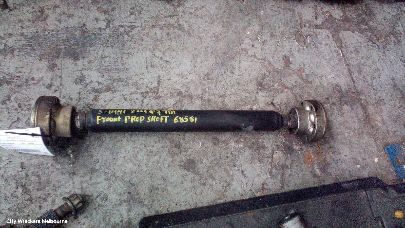 AUDI Q7 FRONT PROP SHAFT, 3.0/3.6/4.2, DIESEL/PETROL, 4L, 09/2006 - 08/2010