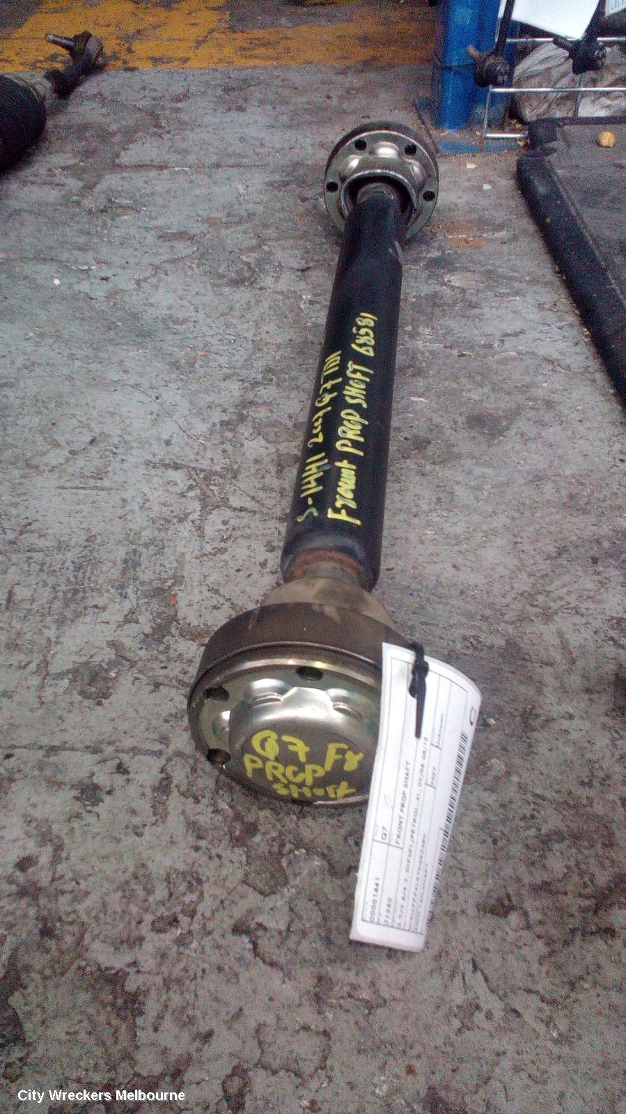 AUDI Q7 FRONT PROP SHAFT, 3.0/3.6/4.2, DIESEL/PETROL, 4L, 09/2006 - 08/2010