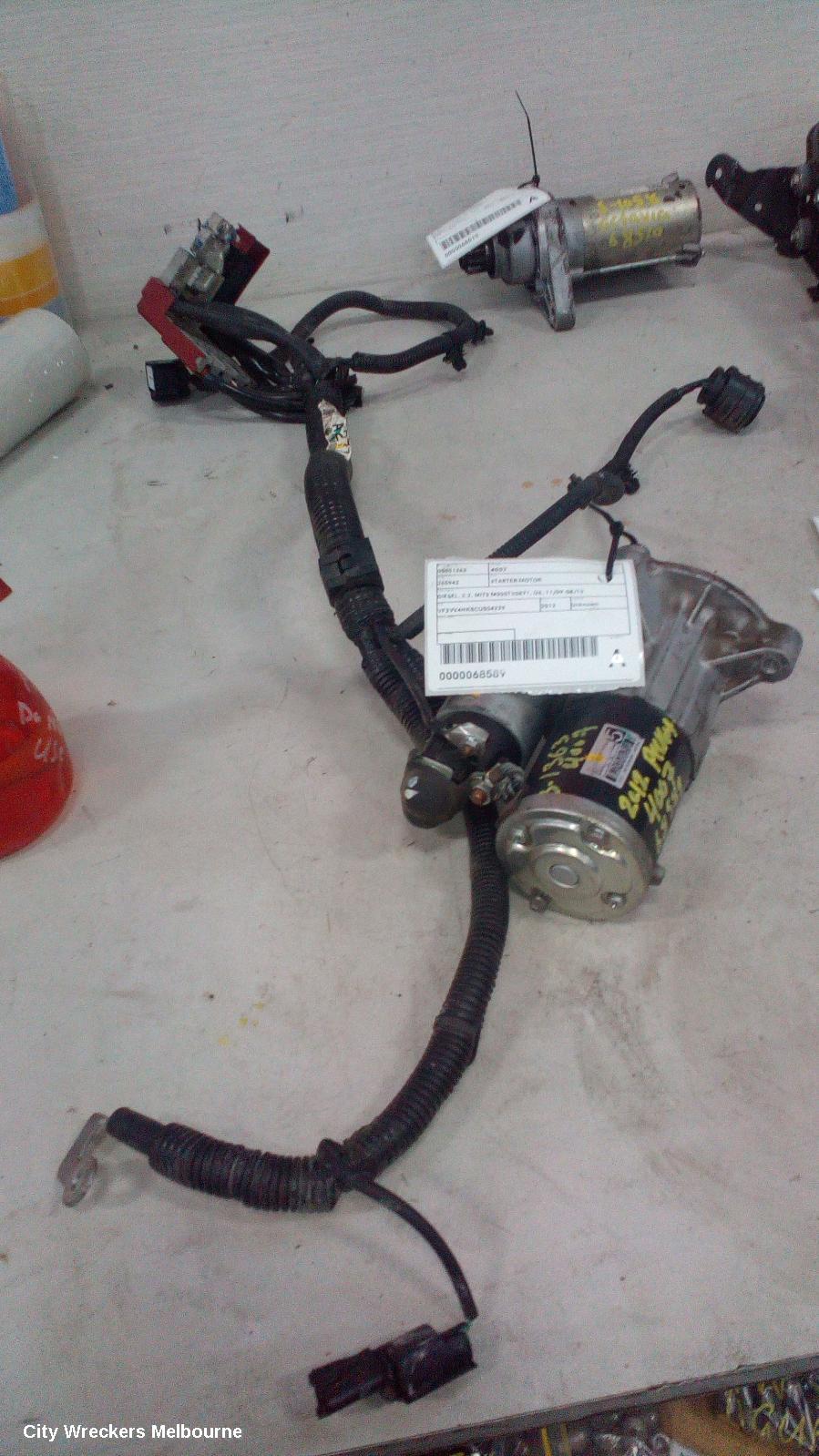 PEUGEOT 4007 STARTER, DIESEL, 2.2, MITS M000T20871, GS, 11/2009 - 08/2013