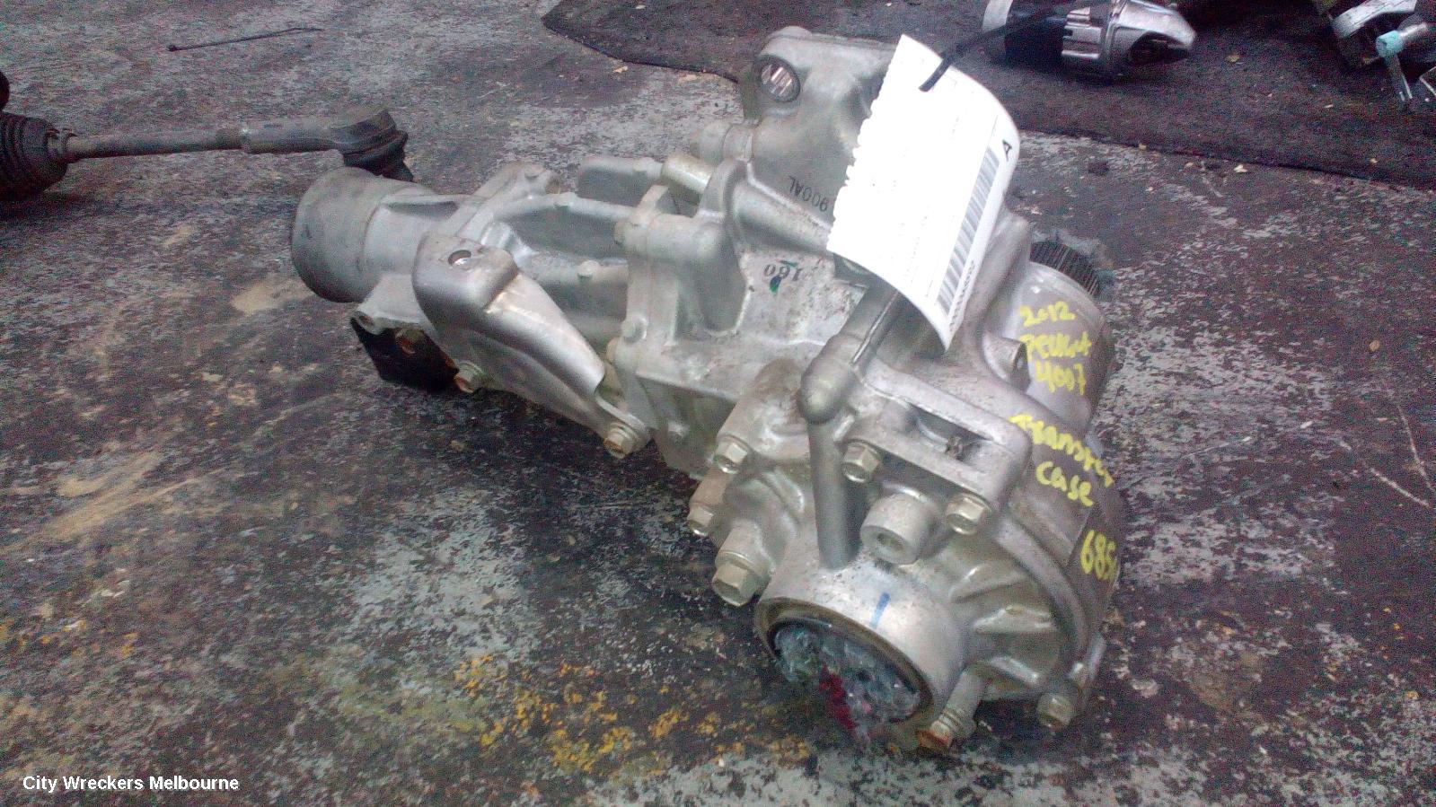 PEUGEOT 4007 TRANSFER CASE, GS, 10/2009 - 08/2013